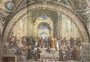 unknow artist skolan i aten rafaels fresk i vatikanen den blev fardig Spain oil painting artist